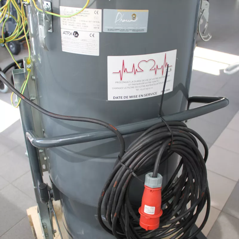 Aspirateur industriel triphasé ATEX Z22 ZFRELT -  Reconditionné grade B