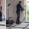 Aspirateur professionnel poussières compact conçu pour les outils électroportatifs