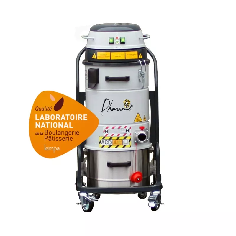Aspirateur industriel à faible émission pour boulangeries-pâtisseries