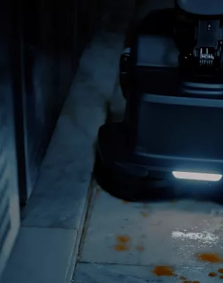 Autolaveuse accompagnée électrique connectée et intelligente OSIRIS