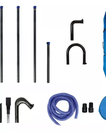 Kit complet en carbone pour aspiration en hauteur diamètre 50 ELITE4
