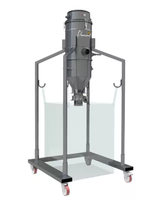 SILOVAC 100 – Aspirateur industriel big-bag 100L filtre à poches | Pharaon