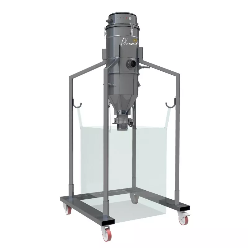 SILOVAC 100 – Aspirateur industriel big-bag 100L filtre à poches | Pharaon