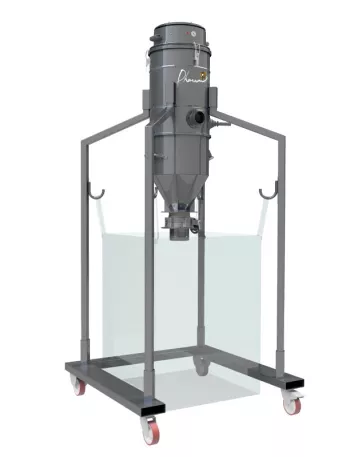SILOVAC 100 – Aspirateur industriel big-bag 100L filtre à poches | Pharaon
