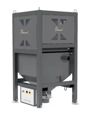 SILOVAC 600 – Aspirateur industriel big-bag 600L, décolmatage auto, haute filtration | Pharaon