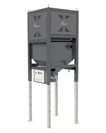C600 AF – Unité d'aspiration industrielle big-bag 600L | Pharaon