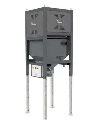 SILOVAC 600 HV – Aspirateur industriel big-bag 600L haute dépression | Pharaon