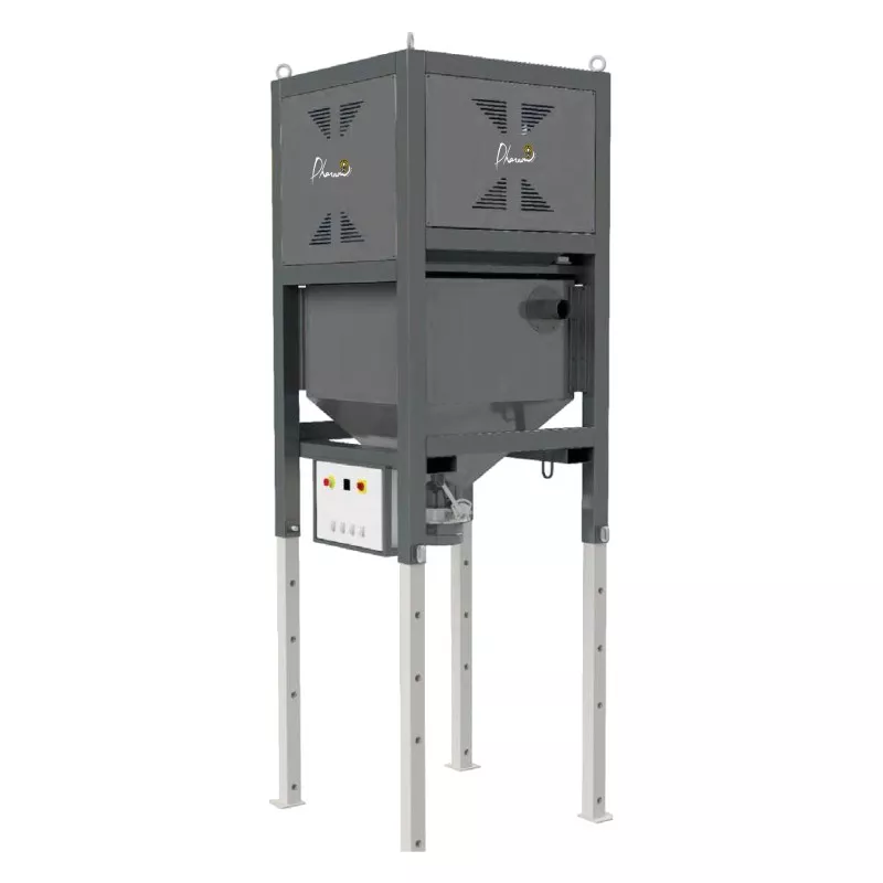 SILOVAC 600 HV – Aspirateur industriel big-bag 600L haute dépression | Pharaon