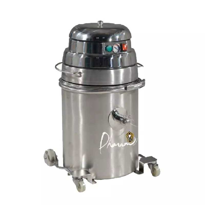 LC1000 WD – Aspirateur industriel inox poussières et liquides avec filtration U15 | Pharaon