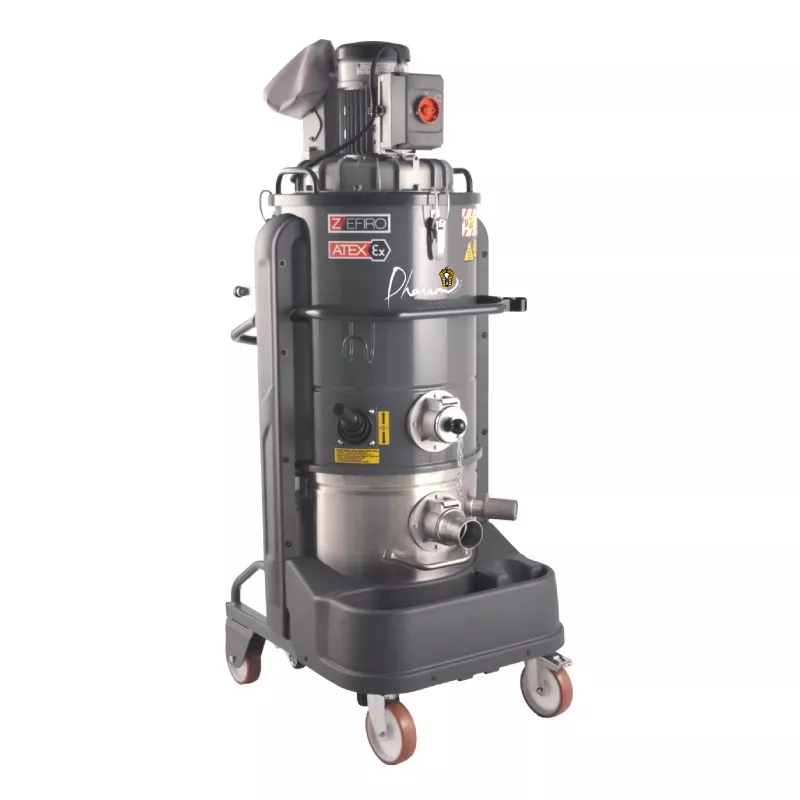 ZFR75 INERT – Aspirateur industriel ATEX inertage huile | Pharaon