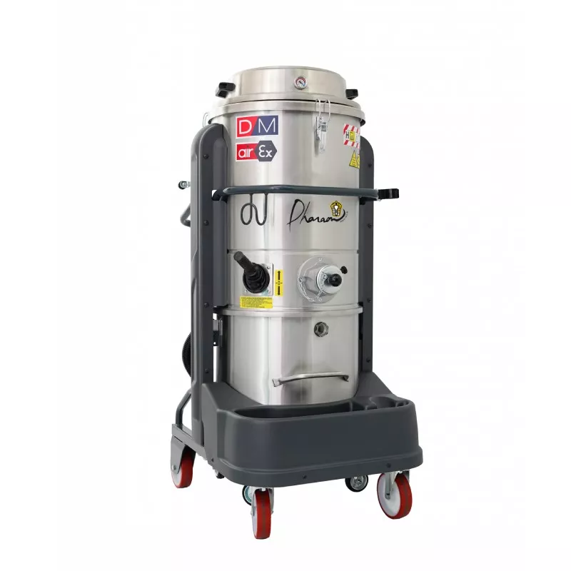 DMAIREX19V 1/2D - 2/2G – Aspirateur industriel ATEX air comprimé inox | Pharaon