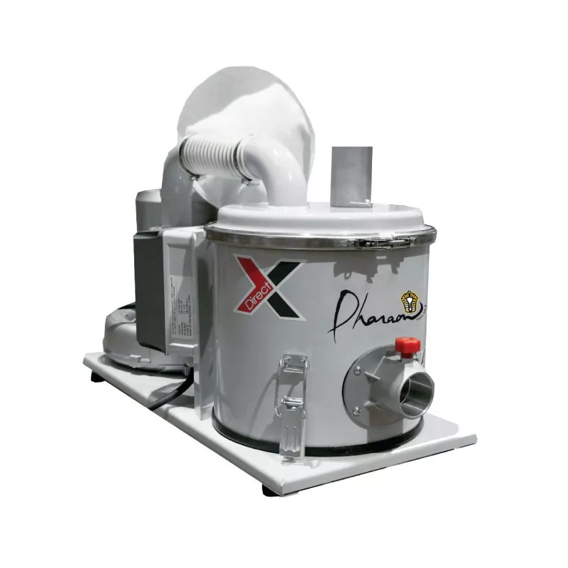 DBF05 | Aspirateur industriel compact triphasé pour extraction continue sur machines