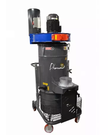 Z22 – ZFREV420K07 | Dépoussiéreur industriel ATEX 0,75 kW avec double filtration