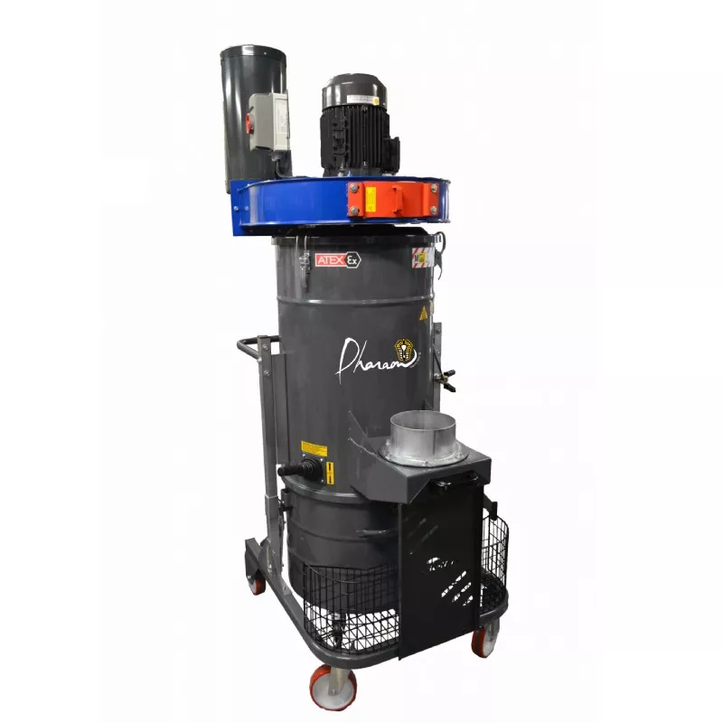 ZFREVAP560K4 Z22 – Dépoussiéreur industriel ATEX 4 kW haute performanc