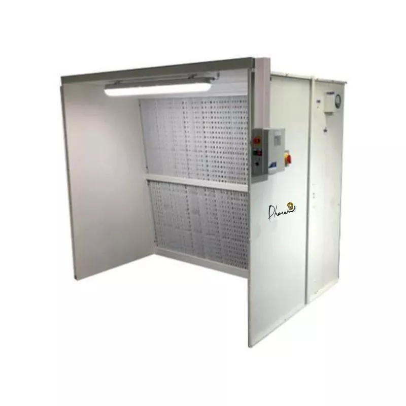 CS30 – Cabine de peinture ouverte 12 000 m³/h robuste