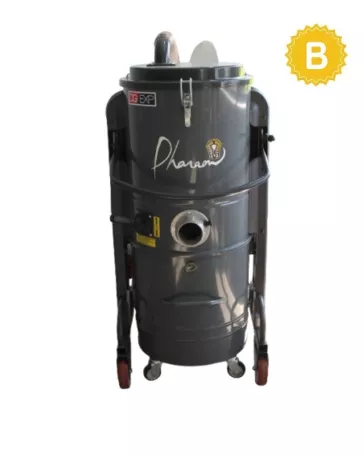 Aspirateur industriel triphasé pour aspiration de poussières lourdes et déchets - Reconditionné Grade B