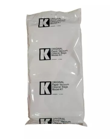 Lot de 10 sacs papier de rechange KV10 / KV15 / KAV15