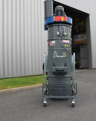 Z22 – ZFREVAP560K1 | Dépoussiéreur industriel ATEX 1,1 kW avec cuve 100L et double filtration
