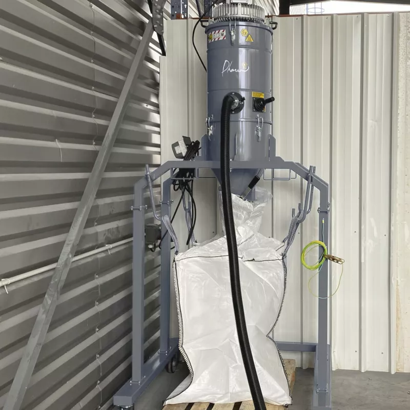 SILOVAC 100 – Aspirateur industriel big-bag 100L filtre à poches | Pharaon SILOVAC 100 – Aspirateur industriel big-bag 100L filtre à poches | Pharaon