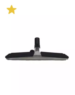 Capteur de sol métal avec brosses, 45 cm, pour aspirer des poussières.