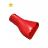 Embout raclant rouge, diamètre 50.