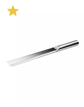 Lance plate en inox, diamètre 50, longueur 50cm