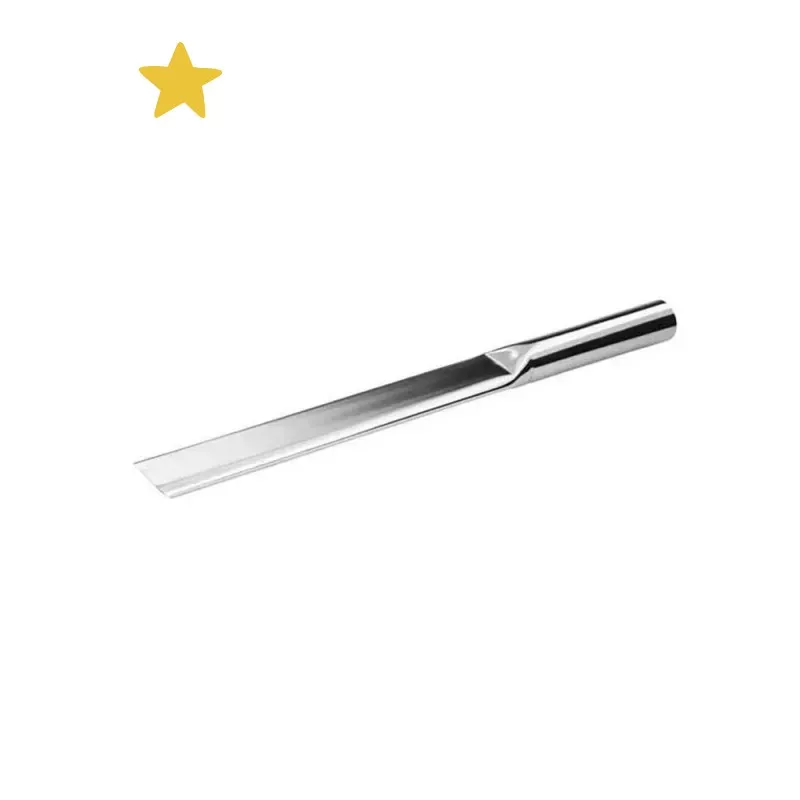 Lance plate en inox, diamètre 50, longueur 50cm