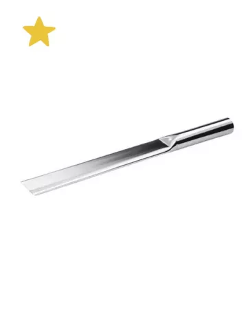 Lance plate en inox, diamètre 50, longueur 50cm