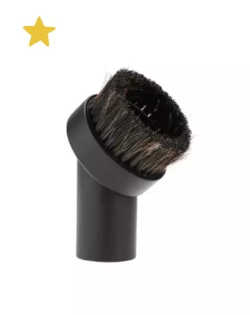 Brosse ronde Ø32 mm, poils souples pour nettoyer établis sans traces.