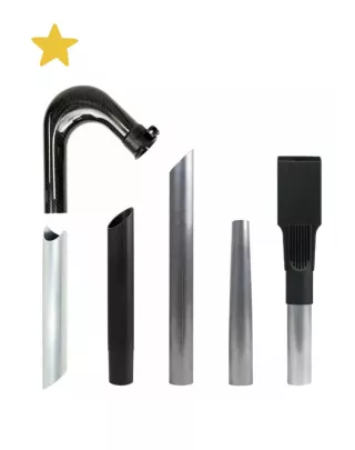 Ensemble d'embouts en carbone et aluminium KIT50ELITEPREM