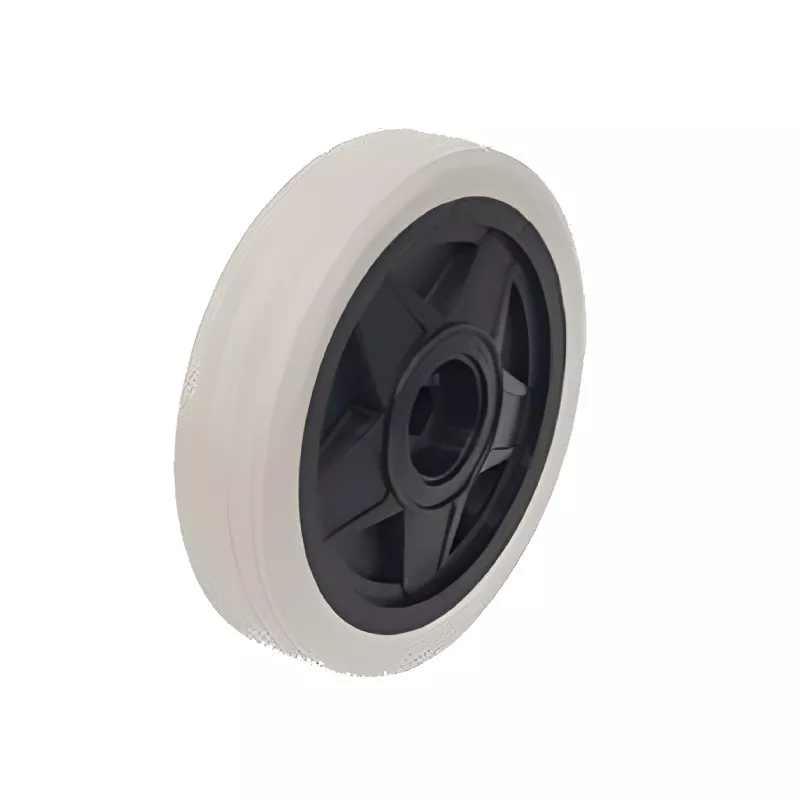 Roue fixe arrière pour châssis en acier basculant - T0530 Roue fixe arrière pour châssis en acier basculant - T0530