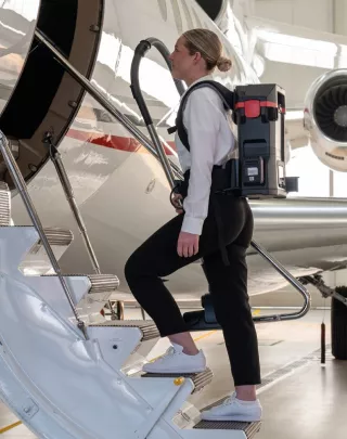 Aspirateur dorsal DORSAL 65B – Filtration HEPA H13, léger et autonome