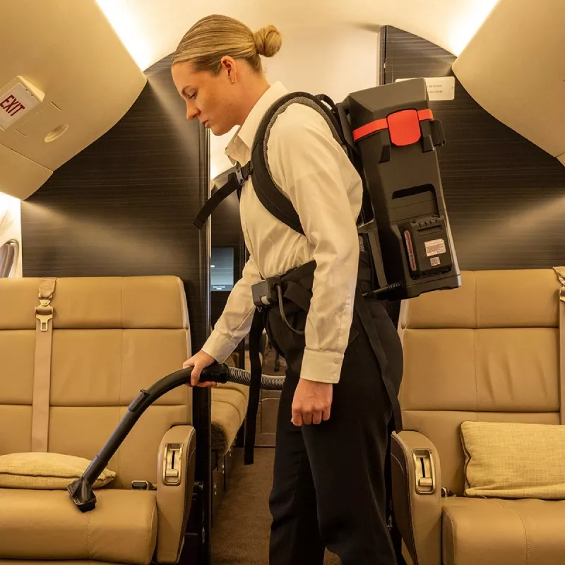 Aspirateur dorsal DORSAL 65B – Filtration HEPA H13, léger et autonome