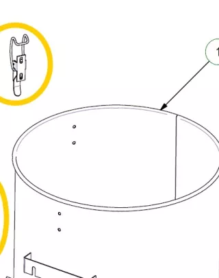 Grenouillère de fixation - SL.0216.0000