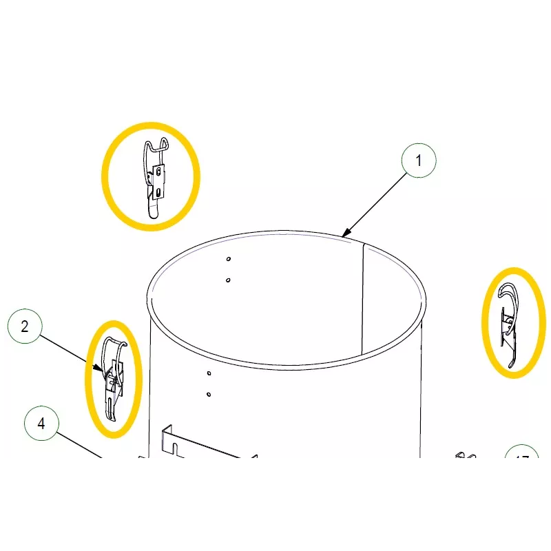 Grenouillère de fixation - SL.0216.0000