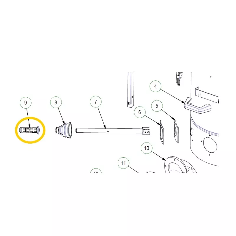Protection pour poignée de décolmatage - SL.0217.0000