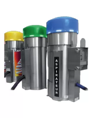 TEFNOUT-TR30 | Aspirateur monnayeur triphasé 3 kW inox sécurisé