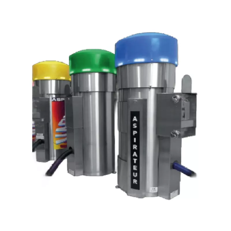 TEFNOUT-TR30 | Aspirateur monnayeur triphasé 3 kW inox sécurisé