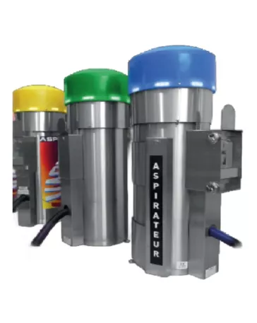 TEFNOUT-TR30 | Aspirateur monnayeur triphasé 3 kW inox sécurisé