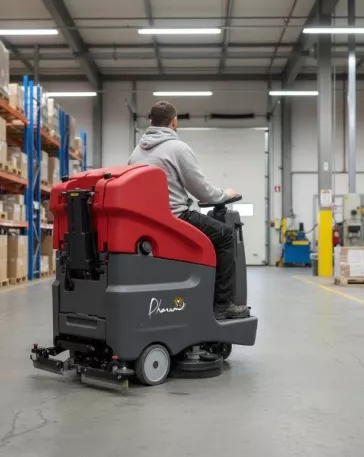 Nettoyage efficace avec l'E66, autolaveuse compacte et autonome 4h30.