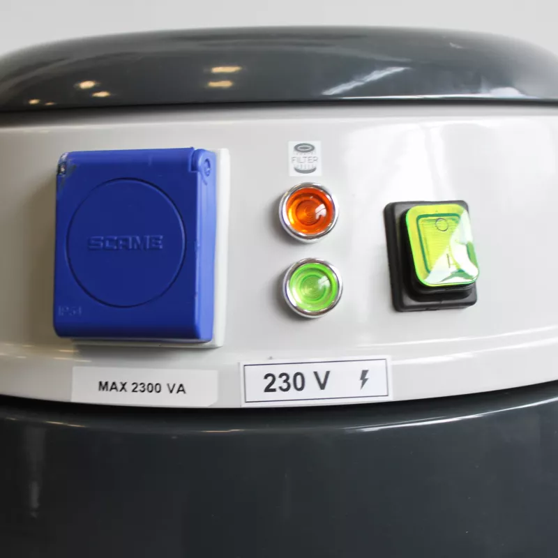 Aspirateur connecté à outillage électroportatif avec filtration HEPA