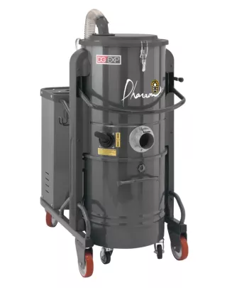 Aspirateur industriel fiable pour usage continu en industrie.