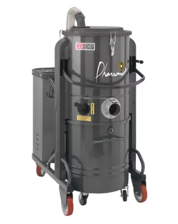 Aspirateur industriel fiable pour usage continu en industrie.