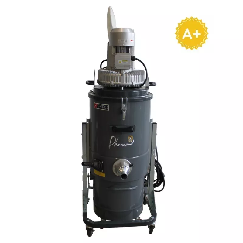 ZFRELT Aspirateur industriel poussières et déchets triphasé polyvalent - Reconditionné grade A+