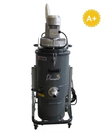 ZFRELT Aspirateur industriel poussières et déchets triphasé polyvalent - Reconditionné grade A+