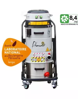 Aspirateur industriel à faible émission pour boulangeries-pâtisseries