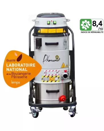 Aspirateur industriel à faible émission pour boulangeries-pâtisseries