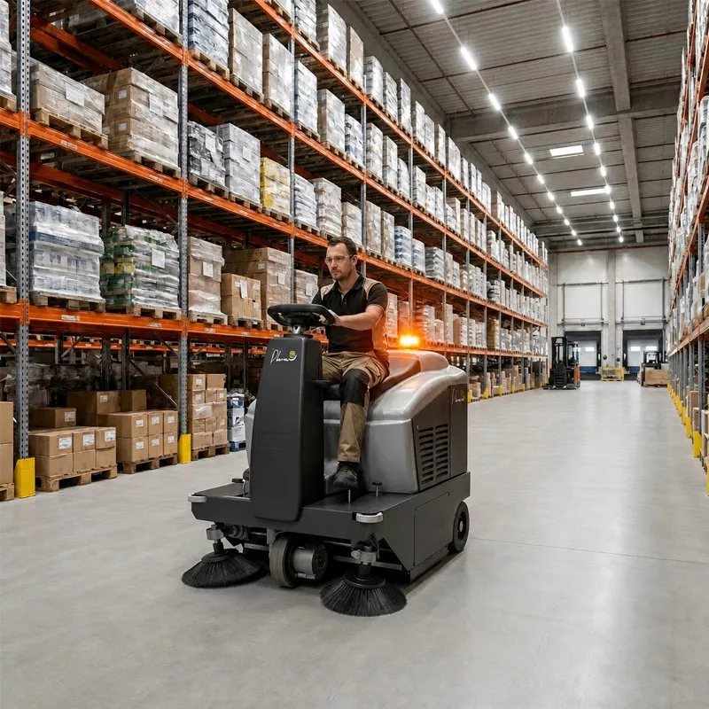 Balayeuse autoportée électrique à batterie ANUBIS1050BT