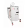AS50 | Aspirateur industriel triphasé 4,6 kW avec vidange verticale 210L pour aspiration de tissus et d'emballages