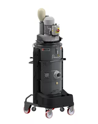 ZFR 75 : Aspirateur industriel triphasé pour une aspiration en continu | Pharaon